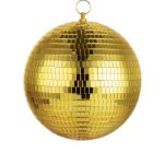 Gold disco Ball M ø 30cms
