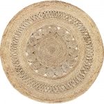 Round Rattan Carpet 2