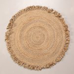 Round Rattan Carpet 4