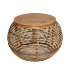Round Rattan