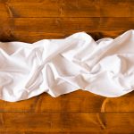 Linnen Table runner White